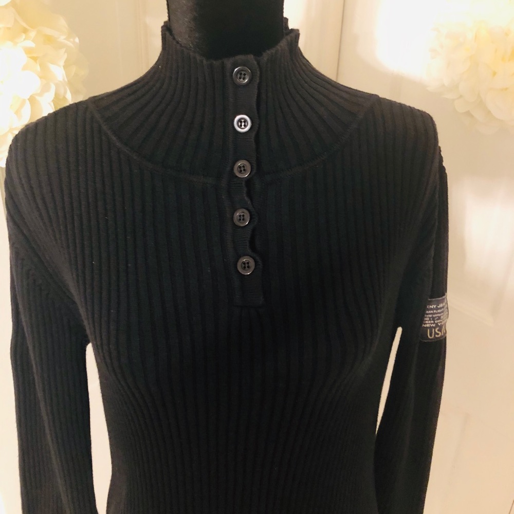 Dkny // Jeans Pullover Button Neckline - image 3